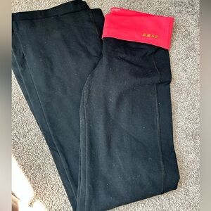 Black and Red BEBE SPORT foldovers